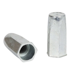 vendita online Inserto filettato esagonale cieco a testa ridotta in acciaio zincato c4c Inserti filettati Sacto